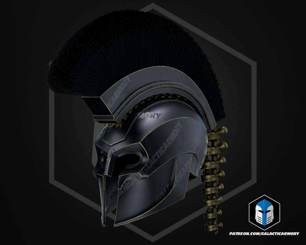 The Odyssey King Agamemnon Helmet Full Armor and Sword lifesize Wearable Cosplay | dask3d