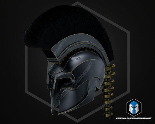 The Odyssey King Agamemnon Helmet Full Armor and Sword lifesize Wearable Cosplay | dask3d