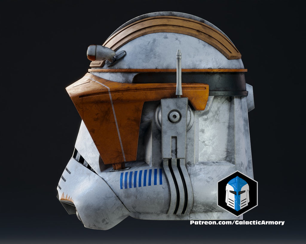 Phase 2 Commander Cody Helmet lifesize Wearable Cosplay by dask3d