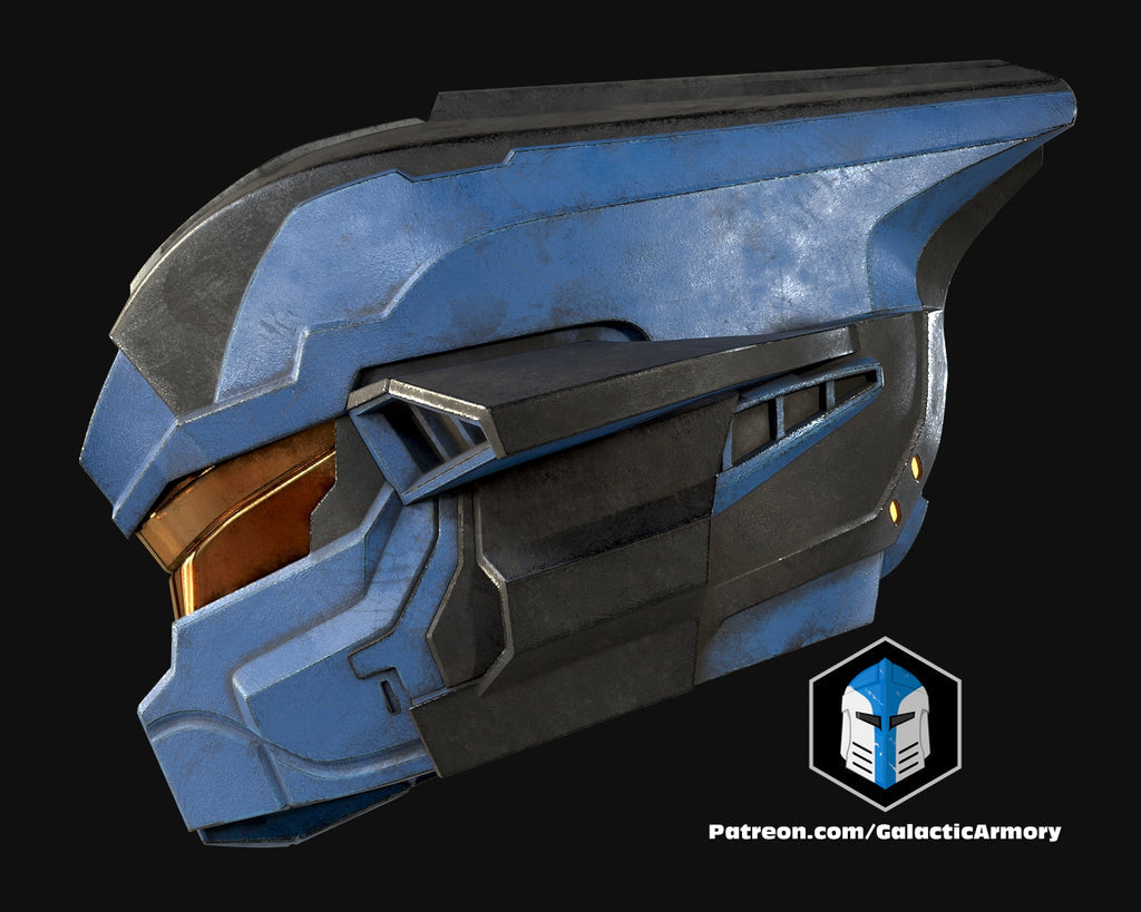 Infinite Thremaleon Helmet lifesize Wearable Cosplay by dask3d