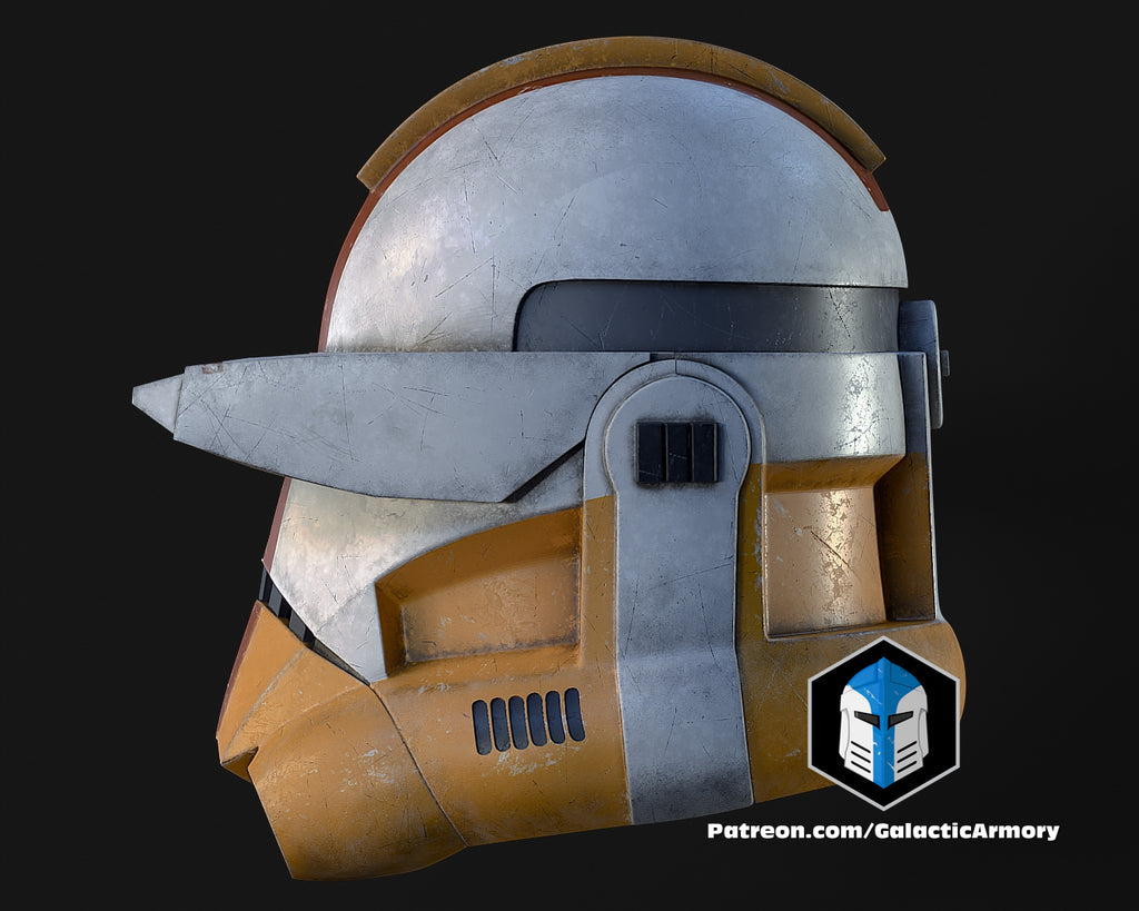 Phase 2 Animated Clone Trooper Helmet lifesize Wearable Cosplay by dask3d