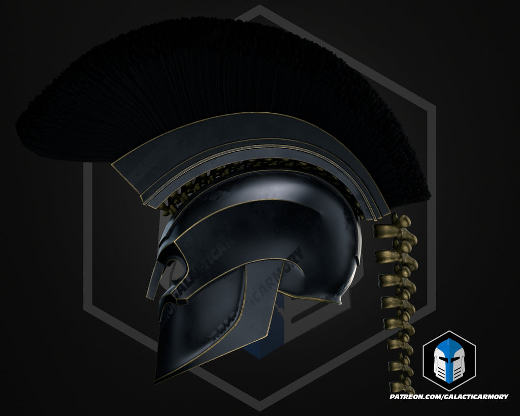 The Odyssey King Agamemnon's Helmet and Sword (no sheath) lifesize Wearable Cosplay - Kit or Painted