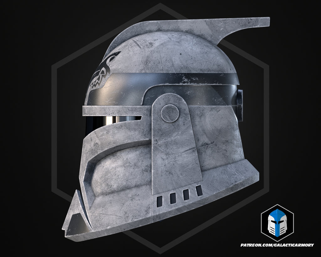 Phase 1 Animated Clone Trooper Helmet lifesize Wearable Cosplay by dask3d