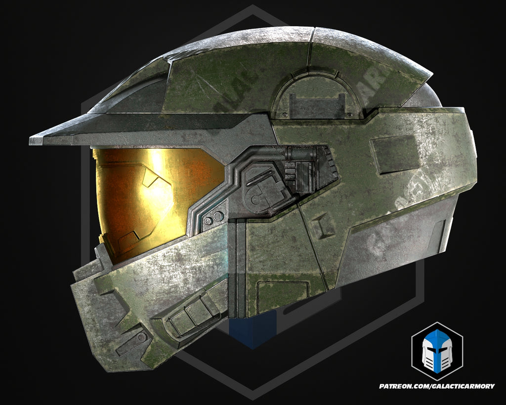 Master Chief Deimos Helmet lifesize Wearable Cosplay by dask3d