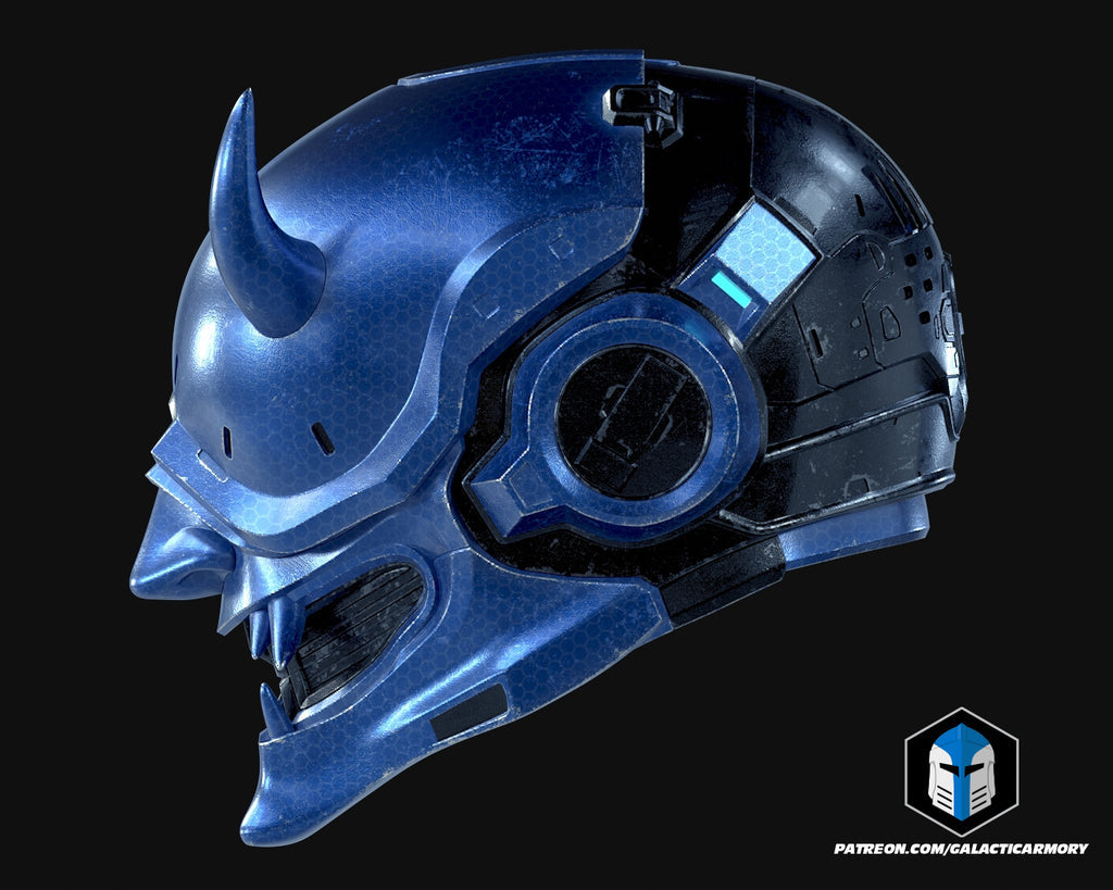 Infinite Yokai Helmet lifesize Wearable Cosplay by dask3d