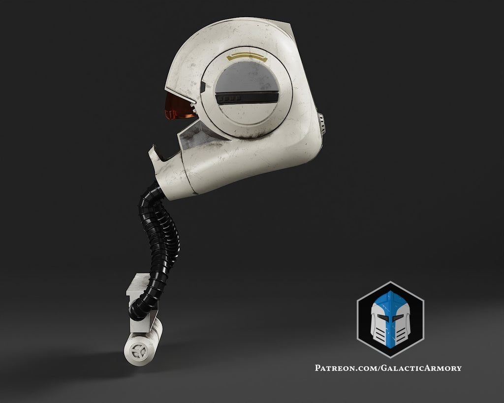 ARC 170 Clone Trooper Pilot Helmet lifesize Wearable Cosplay by dask3d