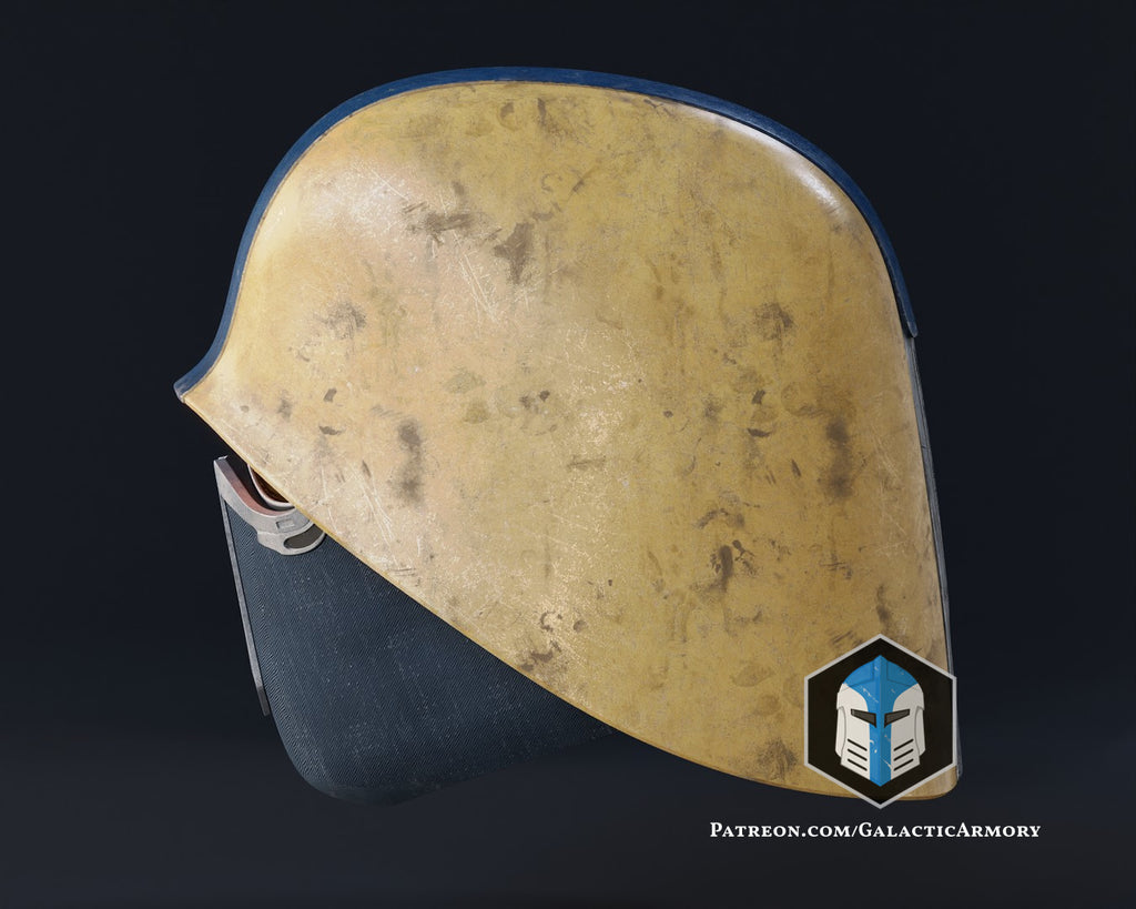 Coruscant Security Force Helmet lifesize Wearable Cosplay by dask3d