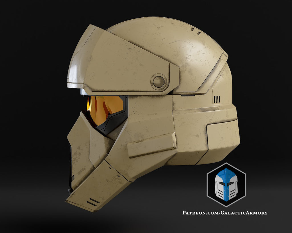 Shoretrooper Spartan Helmet lifesize Wearable Cosplay by dask3d