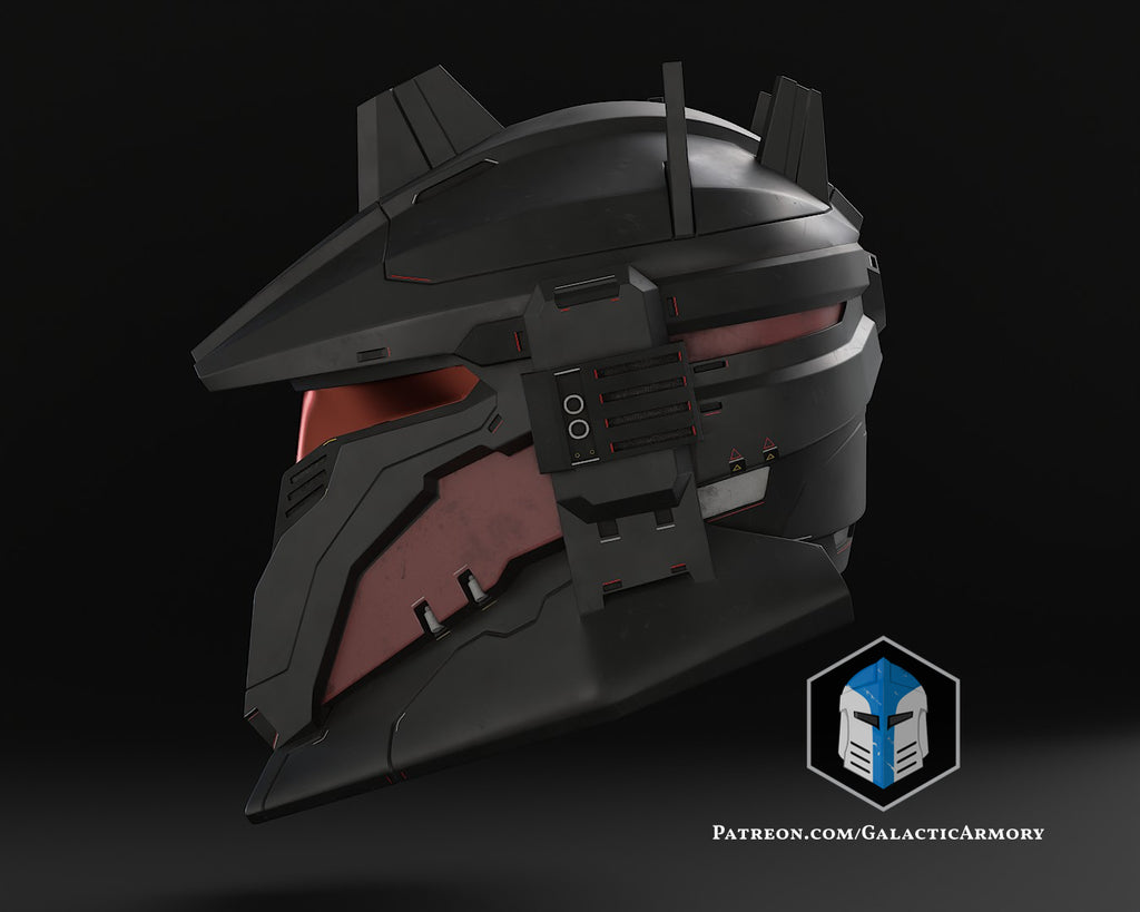 Moff Gideon Spartan Helmet lifesize Wearable Cosplay by dask3d
