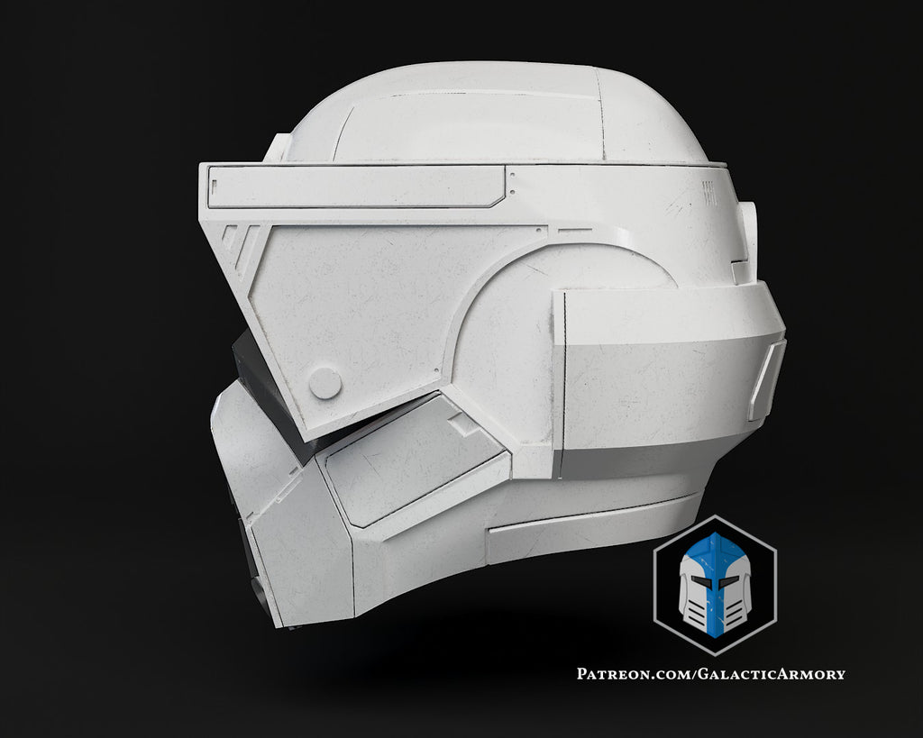 Scout Trooper Spartan Helmet lifesize Wearable Cosplay by dask3d