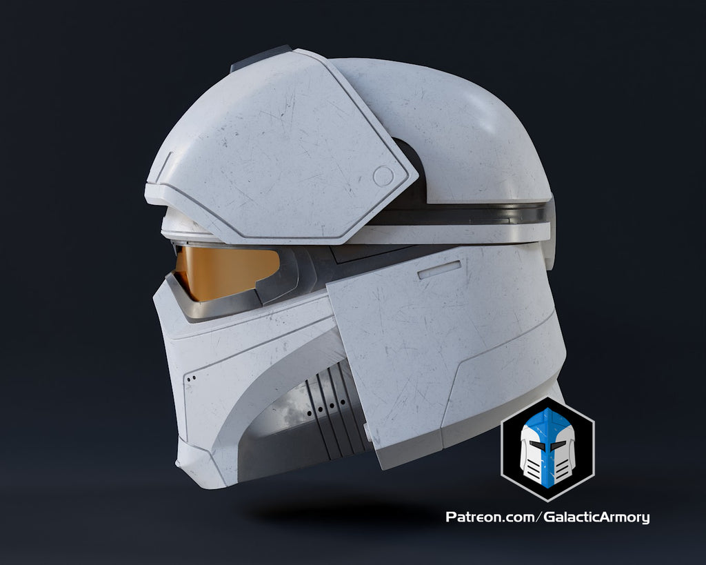 Snowtrooper Spartan Helmet lifesize Wearable Cosplay by dask3d