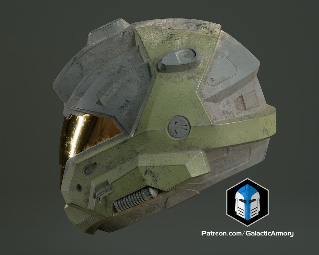 CQB Helmet lifesize Wearable Cosplay by dask3d