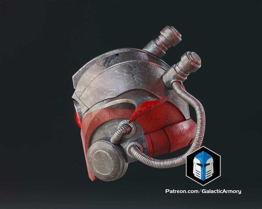 Marchion Ro Helmet lifesize Wearable Cosplay by dask3d