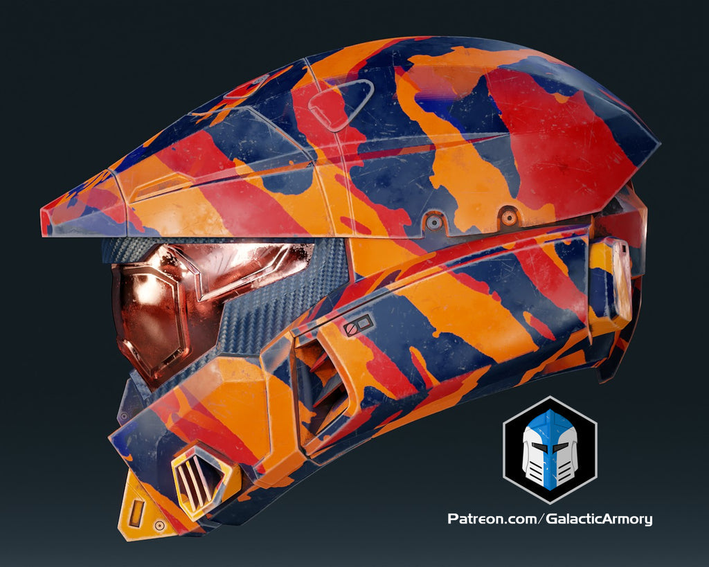 Infinite Mark 7 Helmet lifesize Wearable Cosplay by dask3d