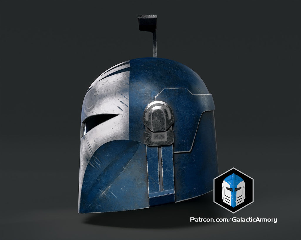 Bo Katan Helmet lifesize Wearable Cosplay by dask3d