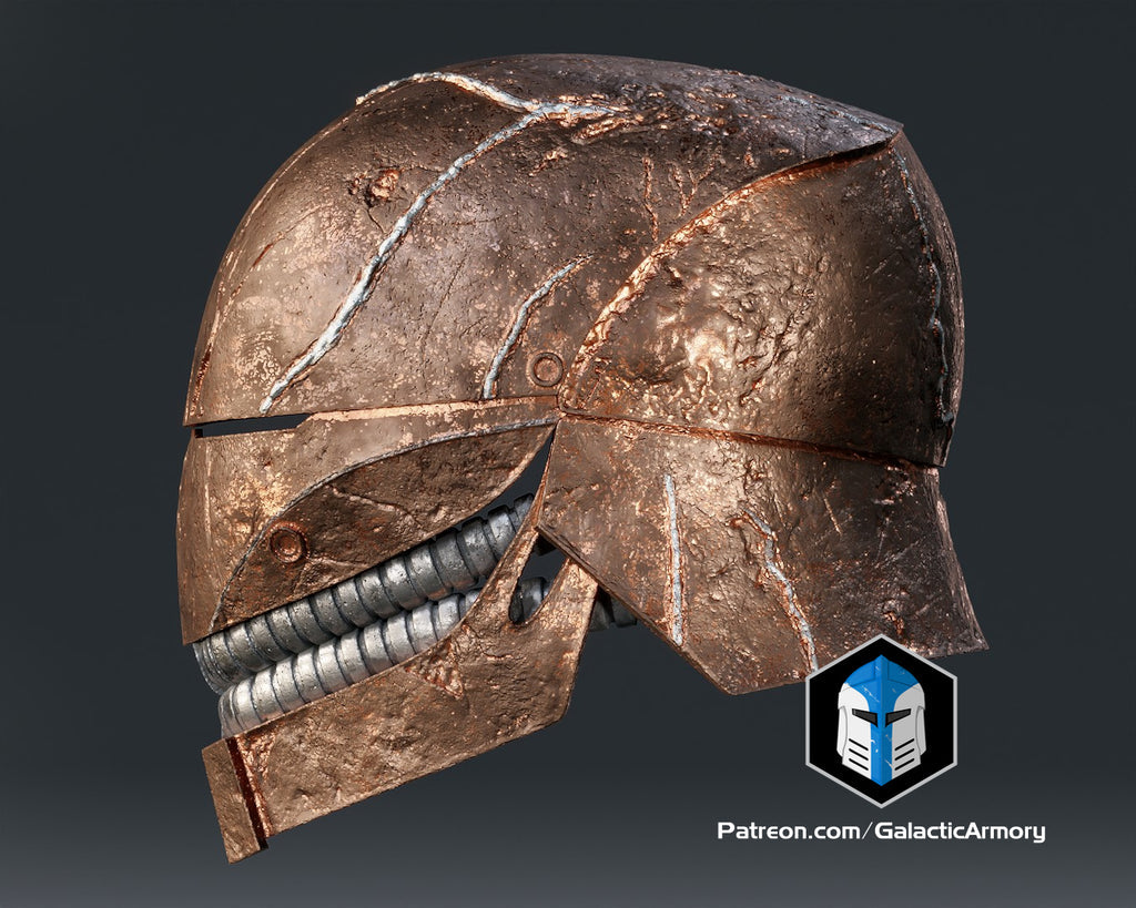 The Acolyte Stranger Helmet lifesize Wearable Cosplay by dask3d