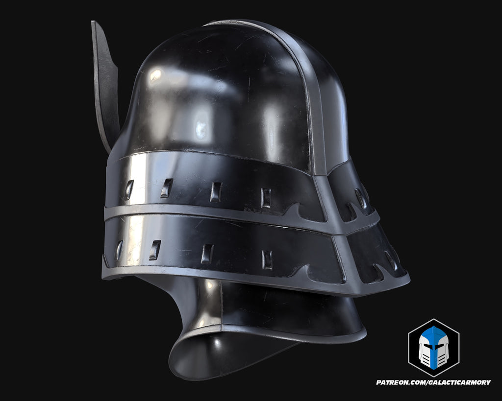 Samurai Darth Vader Helmet lifesize Wearable Cosplay by dask3d