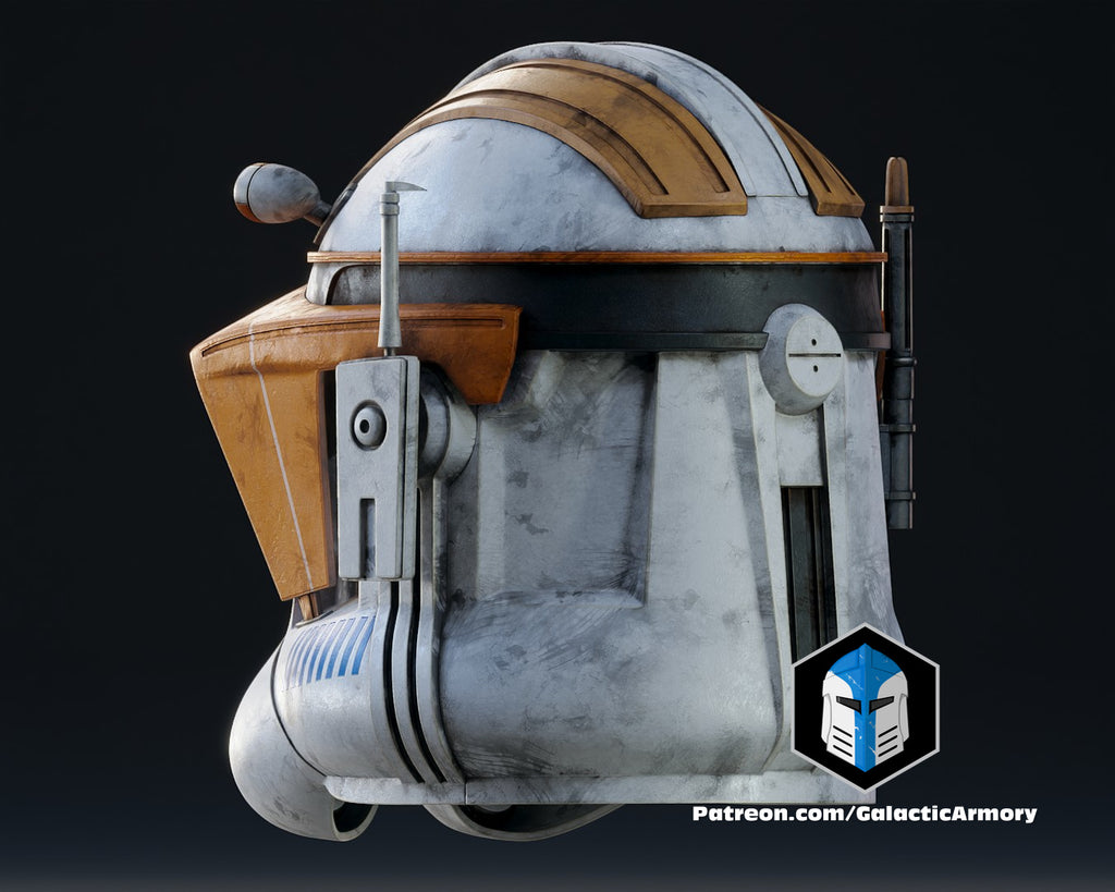 Phase 2 Commander Cody Helmet lifesize Wearable Cosplay by dask3d