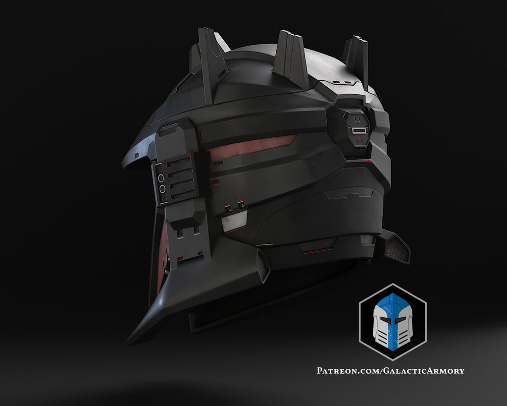Moff Gideon Spartan Helmet lifesize Wearable Cosplay by dask3d