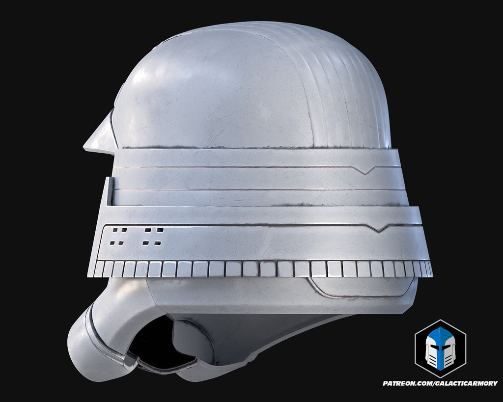 Samurai Stormtrooper Helmet lifesize Wearable Cosplay by dask3d