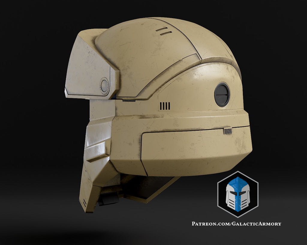 Shoretrooper Spartan Helmet lifesize Wearable Cosplay by dask3d