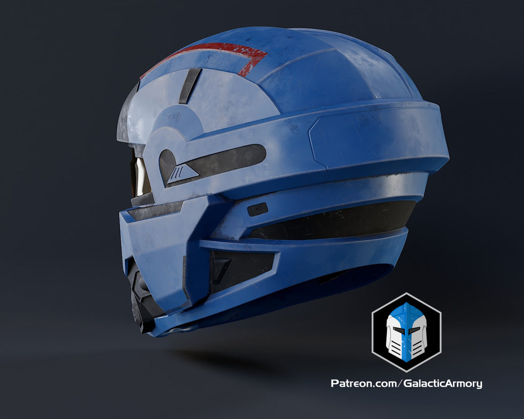 Reach Carter Helmet lifesize Wearable Cosplay by dask3d
