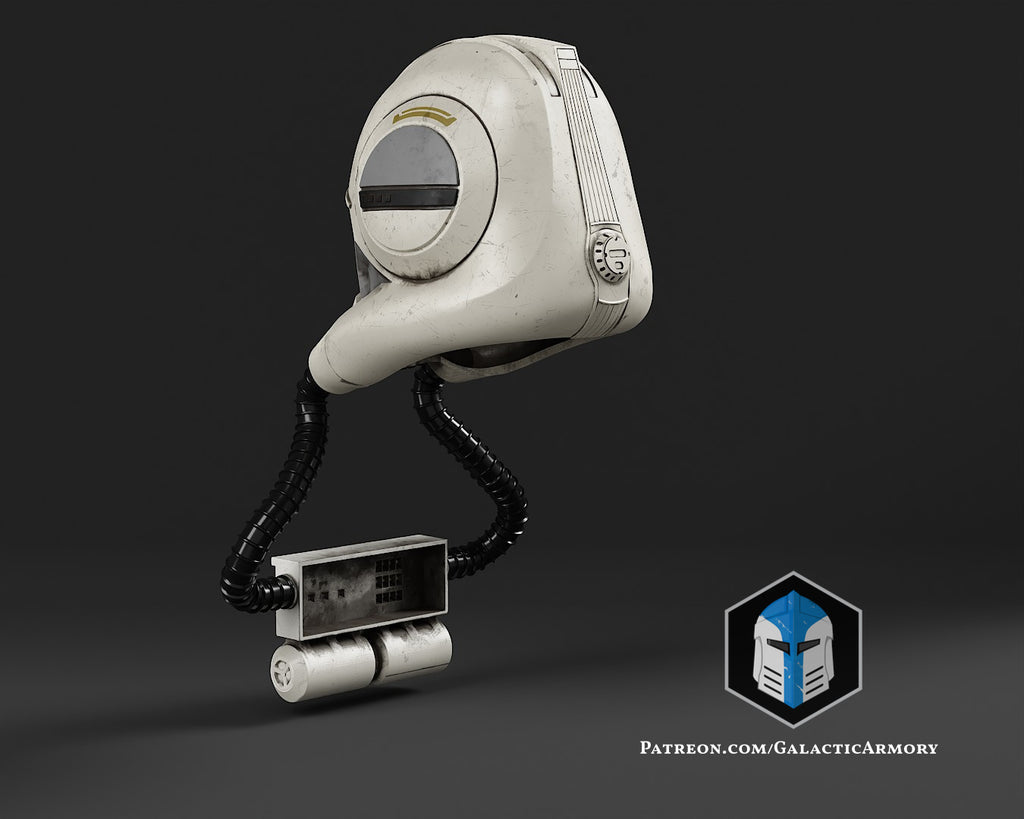 ARC 170 Clone Trooper Pilot Helmet lifesize Wearable Cosplay by dask3d