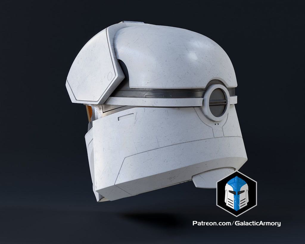Snowtrooper Spartan Helmet lifesize Wearable Cosplay by dask3d