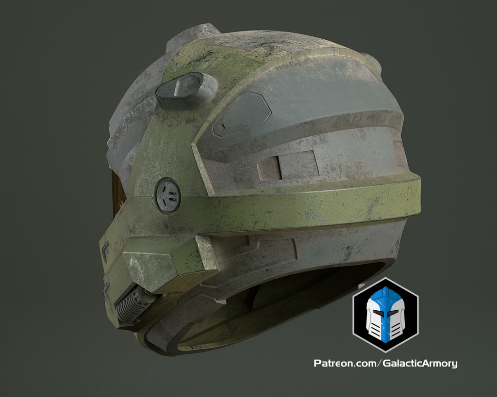CQB Helmet lifesize Wearable Cosplay by dask3d