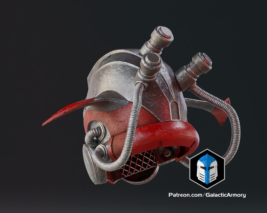 Marchion Ro Helmet lifesize Wearable Cosplay by dask3d