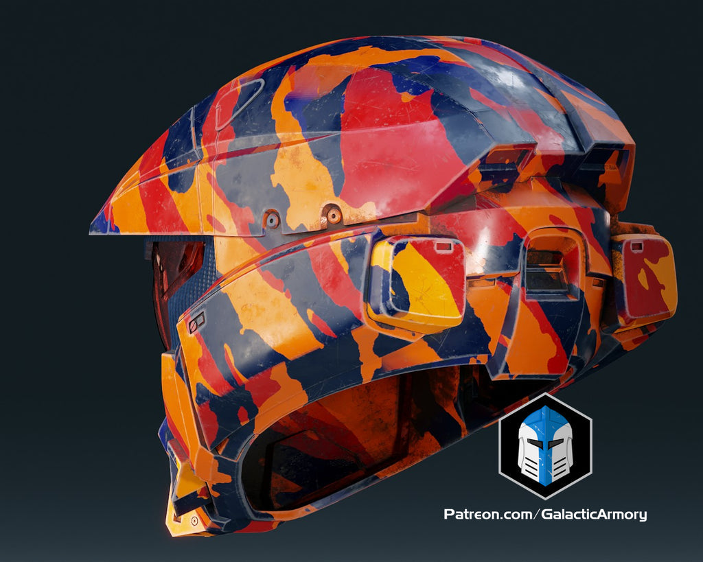 Infinite Mark 7 Helmet lifesize Wearable Cosplay by dask3d