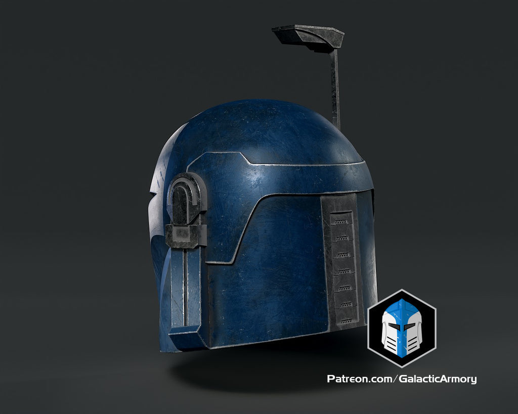 Bo Katan Helmet lifesize Wearable Cosplay by dask3d