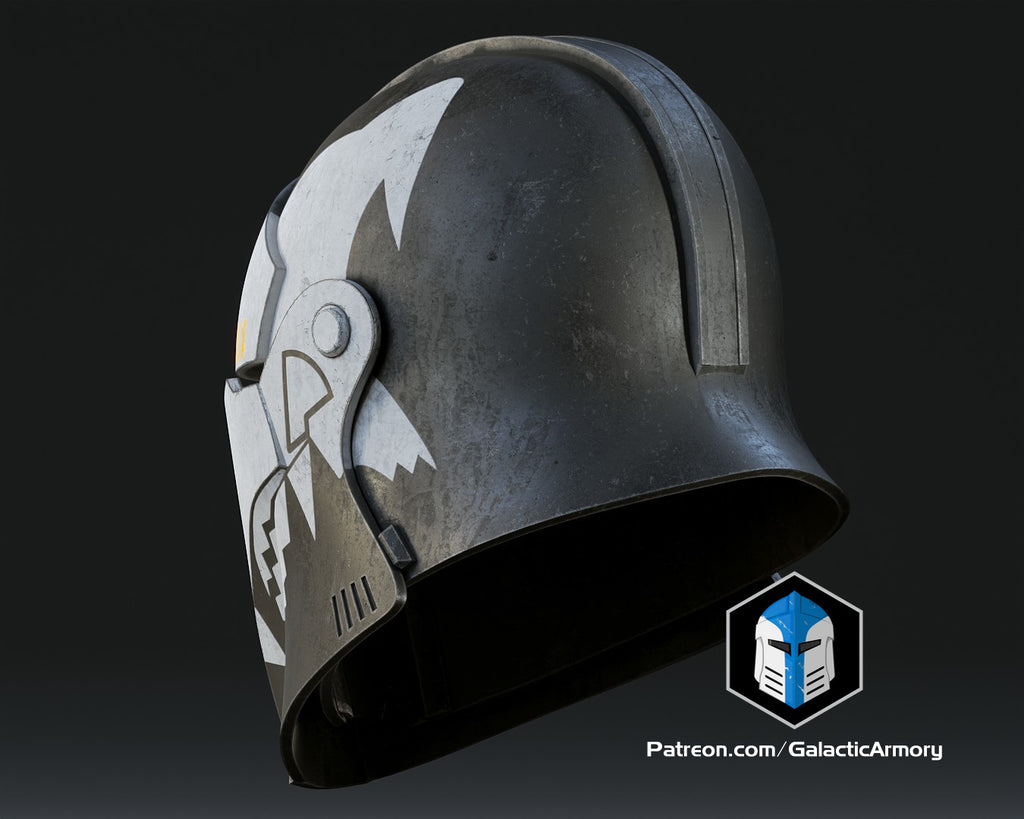Bartok Medieval Commander Wolffe Helmet lifesize Wearable Cosplay by dask3d