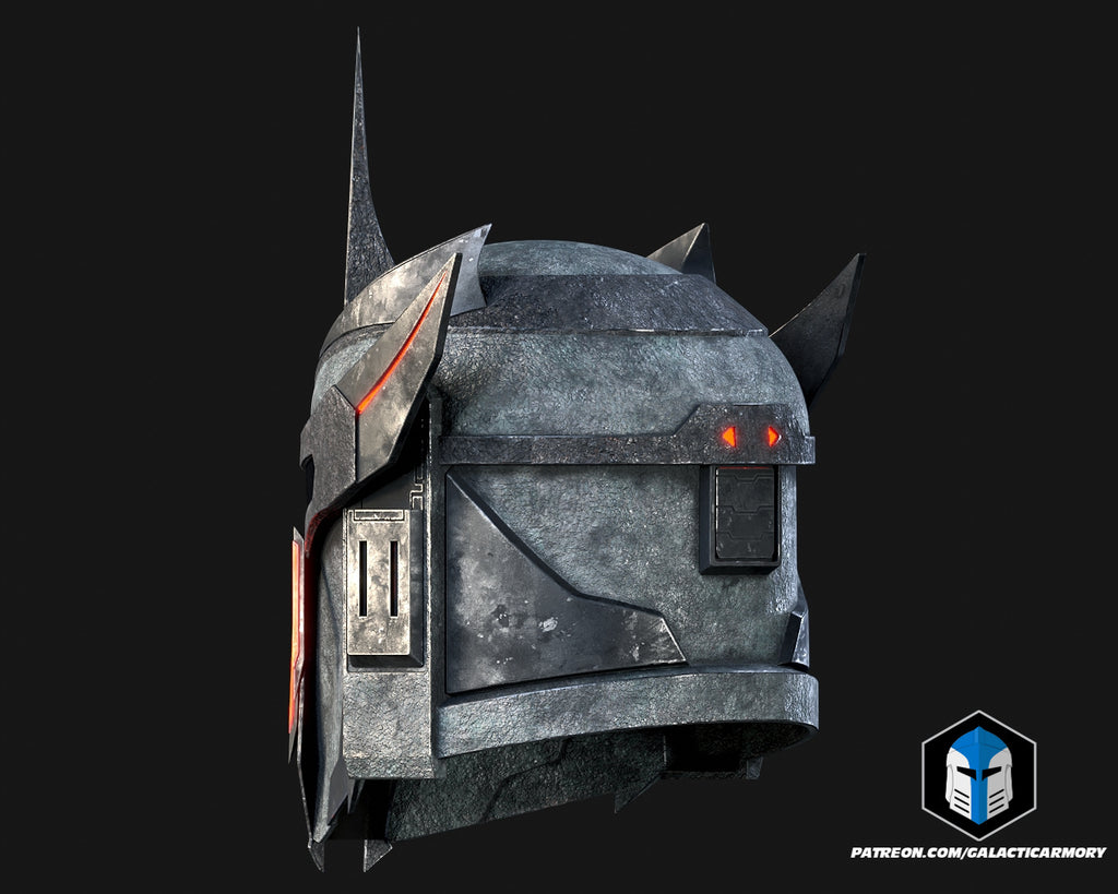 Demonic Mando Helmet lifesize Wearable Cosplay by dask3d