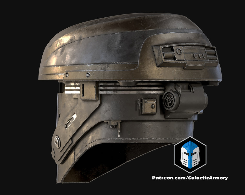 Captain Silvo's Helmet lifesize Wearable Cosplay by dask3d