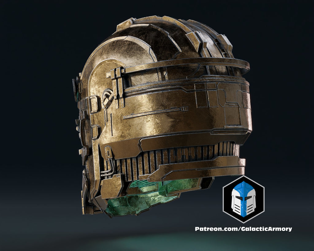 Isaac Clarke Level 1 Engineer Helmet lifesize Wearable Cosplay by dask3d