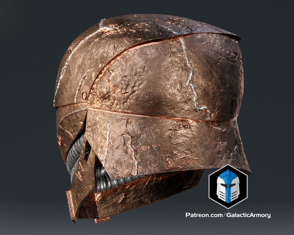 The Acolyte Stranger Helmet lifesize Wearable Cosplay by dask3d