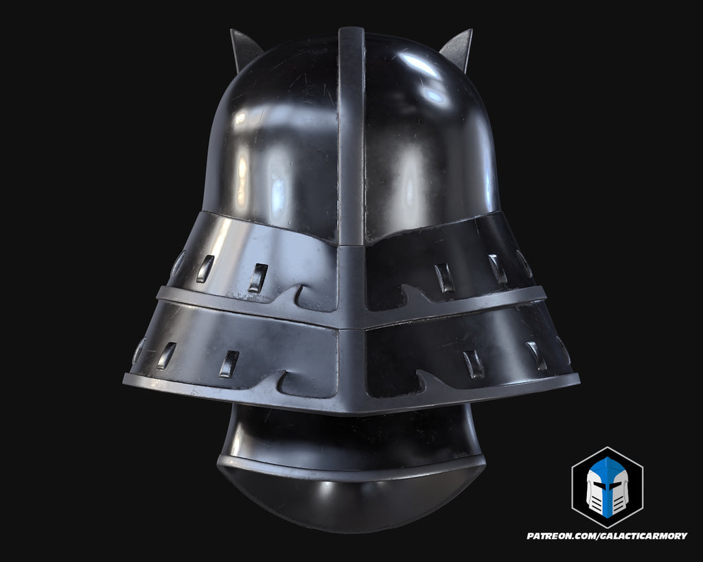 Samurai Darth Vader Helmet lifesize Wearable Cosplay by dask3d