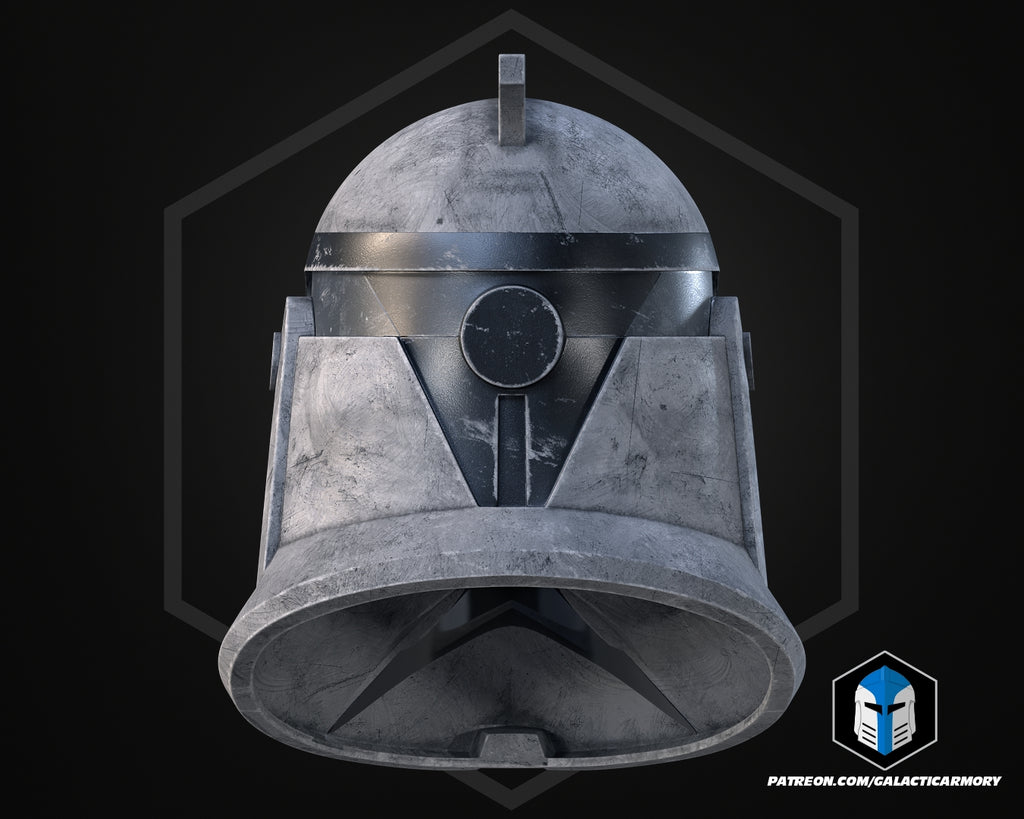 Phase 1 Animated Clone Trooper Helmet lifesize Wearable Cosplay by dask3d