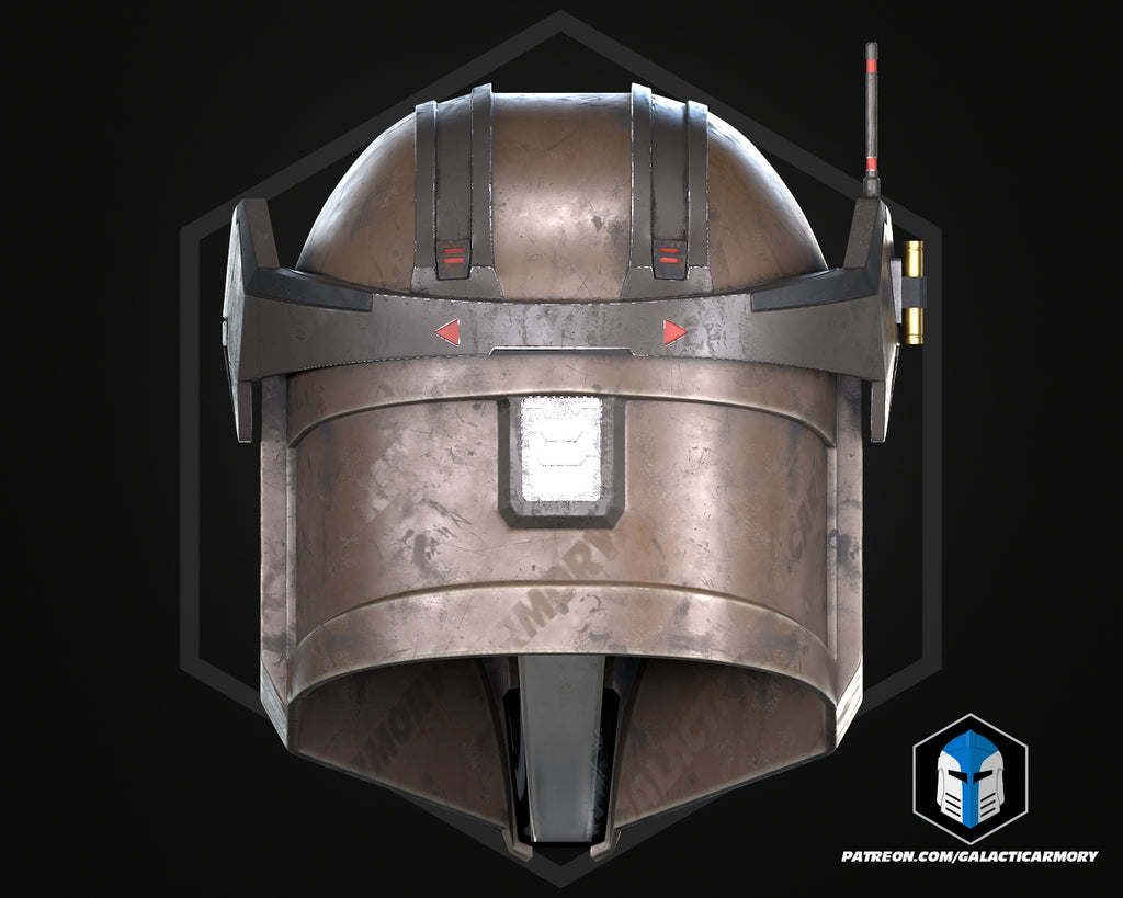 Cowboy Mando Helmet lifesize Wearable Cosplay by dask3d