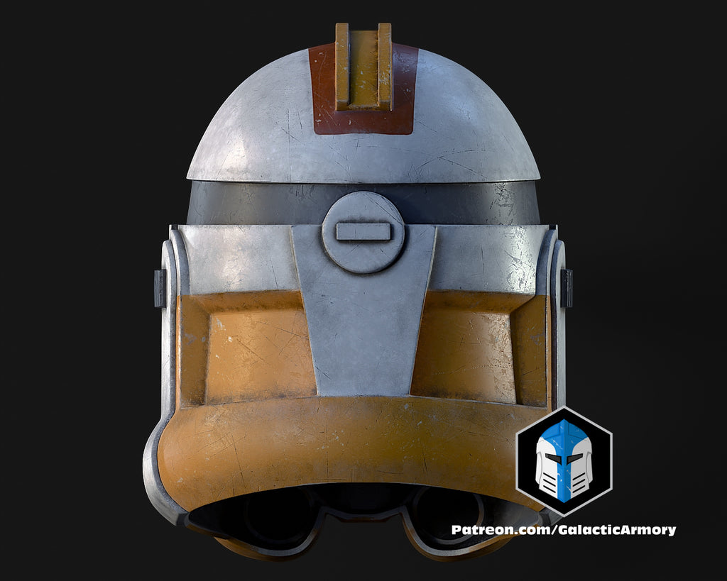 Phase 2 Animated Clone Trooper Helmet lifesize Wearable Cosplay by dask3d