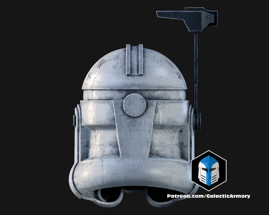 Animated Captain Rex Helmet lifesize Wearable Cosplay by dask3d