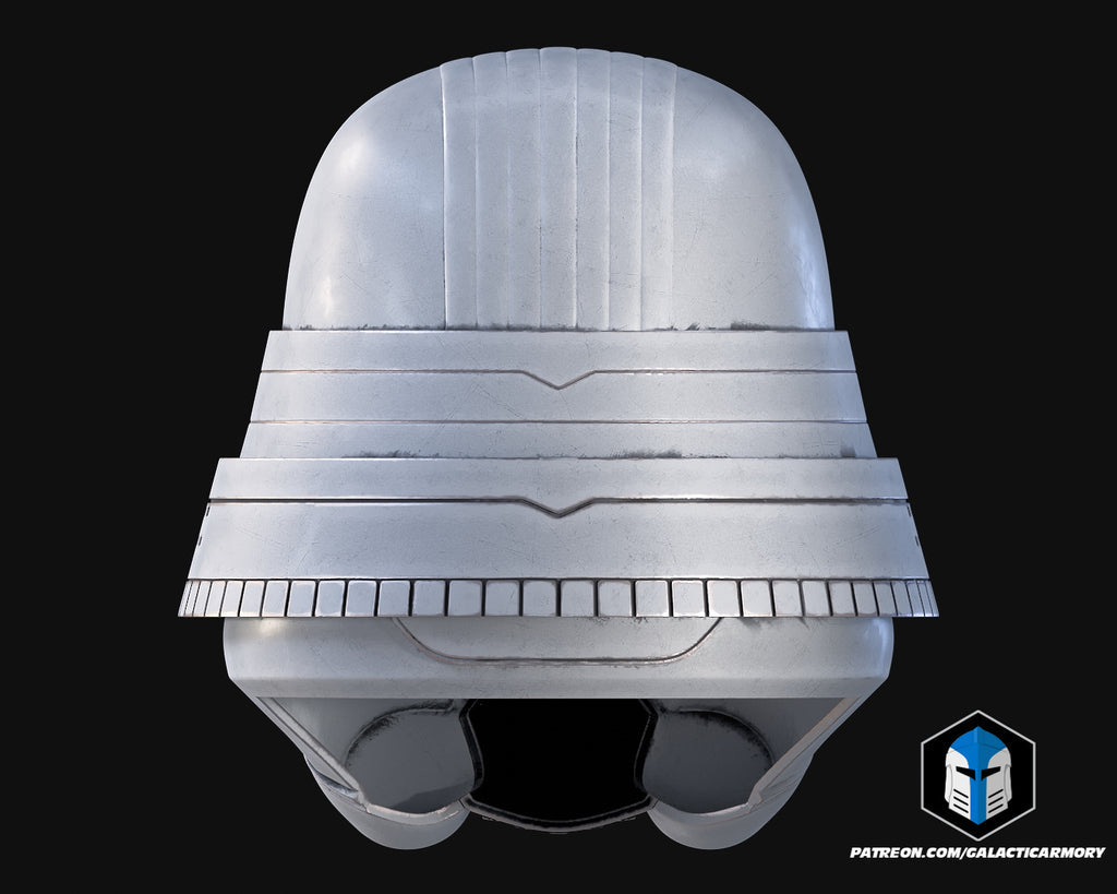 Samurai Stormtrooper Helmet lifesize Wearable Cosplay by dask3d