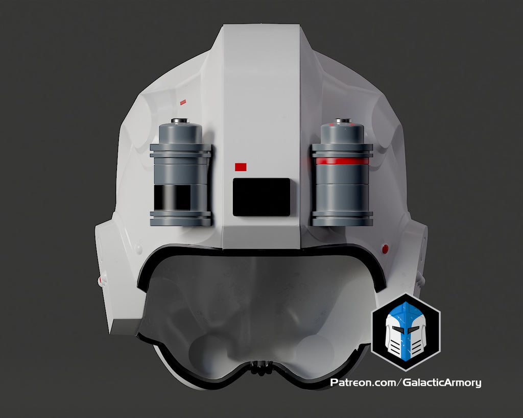 AT-AT Driver Helmet lifesize Wearable Cosplay by dask3d