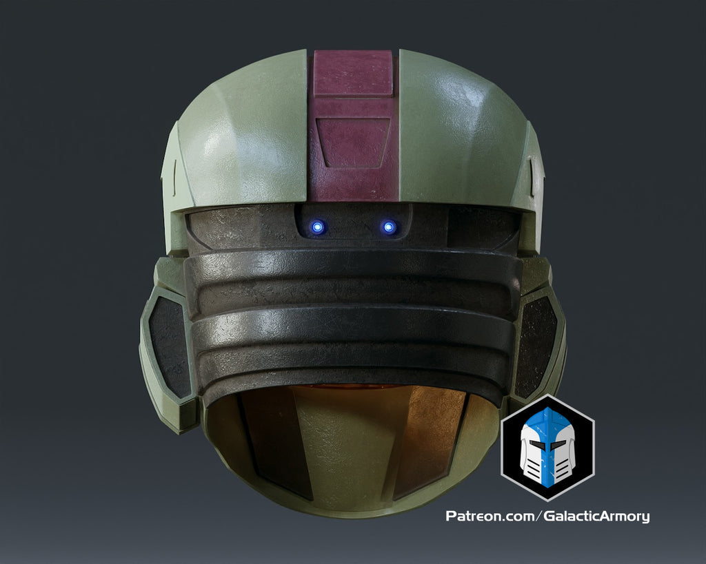 Mark 4 Spartan Helmet lifesize Wearable Cosplay by dask3d