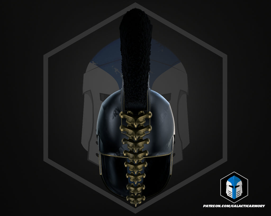 The Odyssey King Agamemnon's Helmet and Sword (no sheath) lifesize Wearable Cosplay - Kit or Painted
