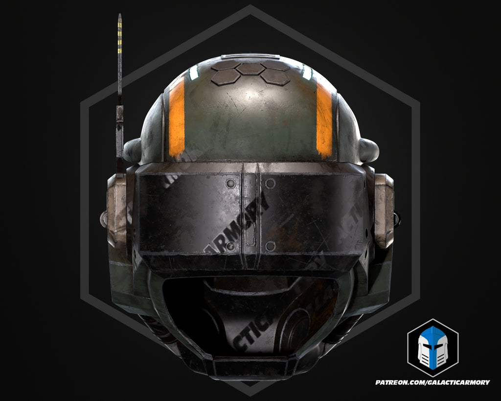 Militia Pilot Helmet lifesize Wearable Cosplay by dask3d