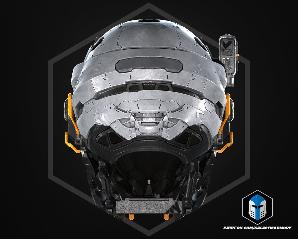 Pragmata Helmet lifesize Wearable Cosplay by dask3d