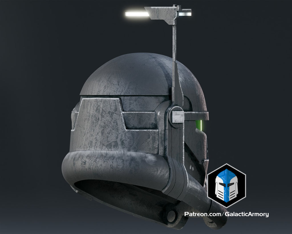 Bad Batch Imperial Crosshair Helmet lifesize Wearable Cosplay by dask3d