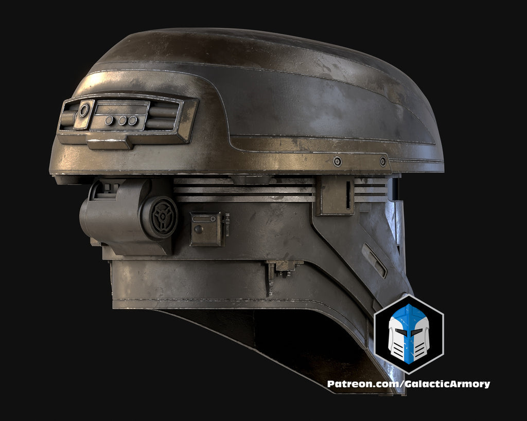 Captain Silvo's Helmet lifesize Wearable Cosplay by dask3d